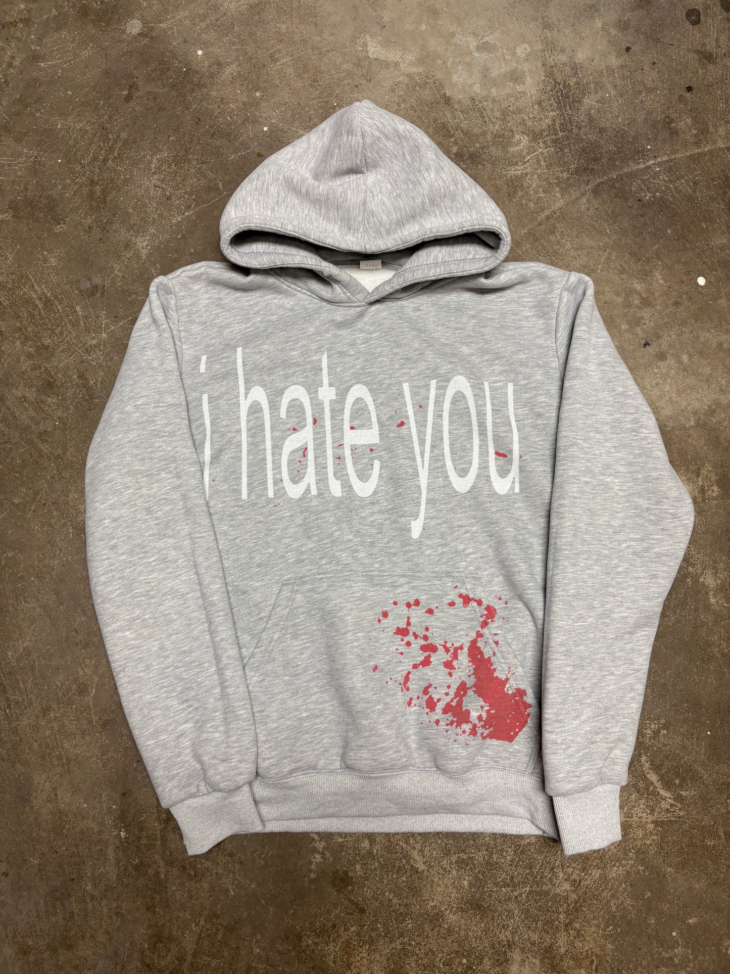 "I hate you" hoodie