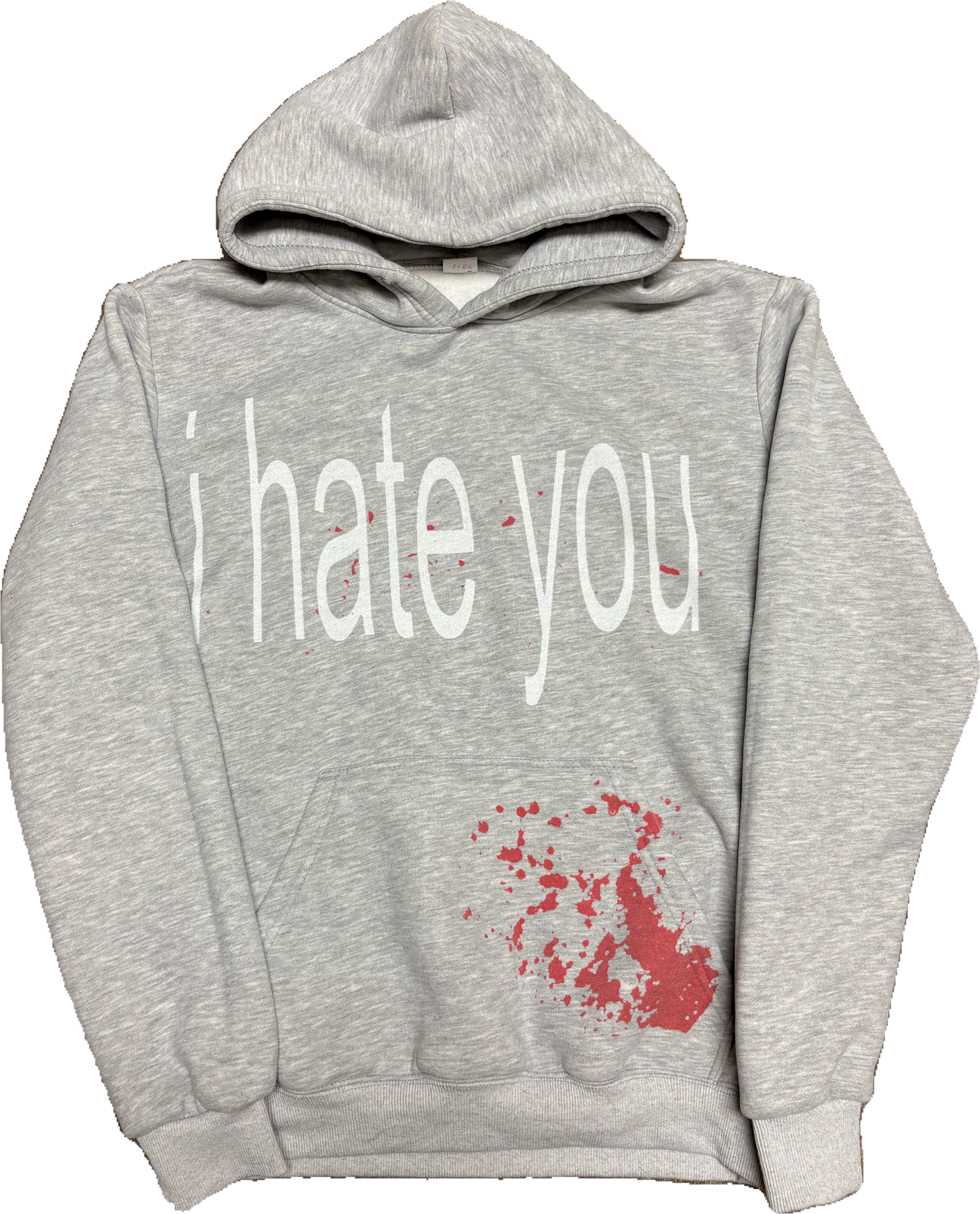 "I hate you" hoodie